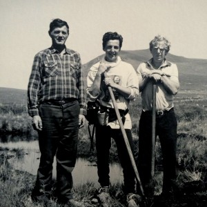 Me and Peat-cutters, Ireland 1998